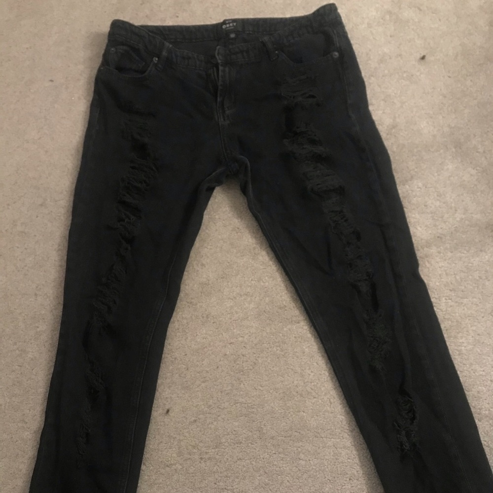 OBEY PROPAGANDA Black Skinny jeans